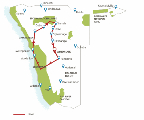 Klik op de afbeelding voor een vergroting autoreis namibië namibië in vogelvlucht 003.png