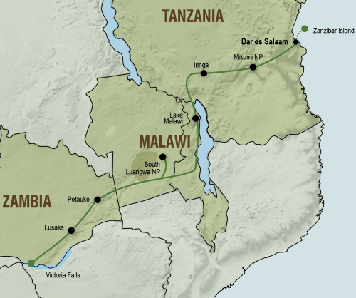 Klik op de afbeelding voor een vergroting kampeersafari van victoria falls tot zanzibar.png