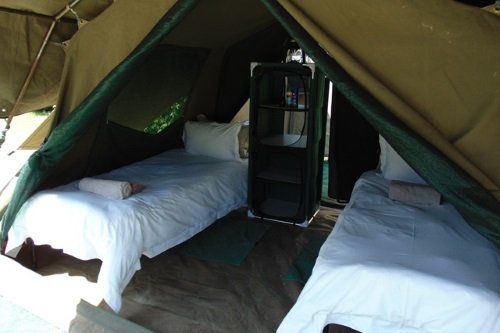 south gate moremi camp tent binnen.jpg
