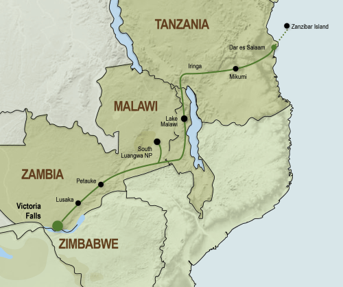 Klik op de afbeelding voor een vergroting kampeeravontuur van victoria falls tot zanzibar.png