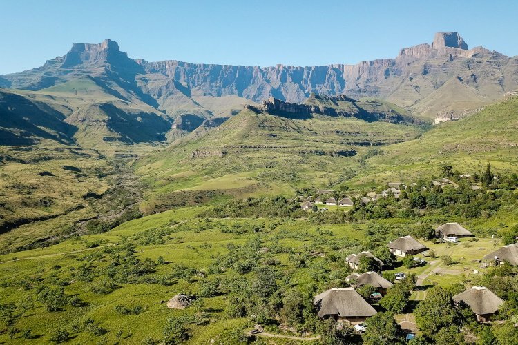 Klik op de afbeelding voor een vergroting wandelreis zuid-afrika south africa drakensberg royal natal np.jpg