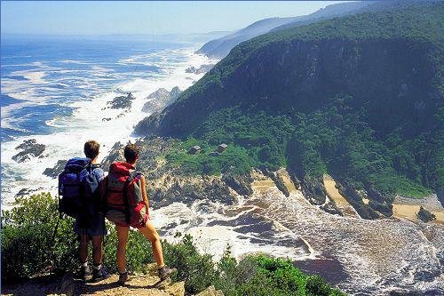 Klik op de afbeelding voor een vergroting Tsitsikamma National Park