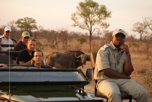 Klik op de afbeelding voor een vergroting Hwange National Park gamedrive