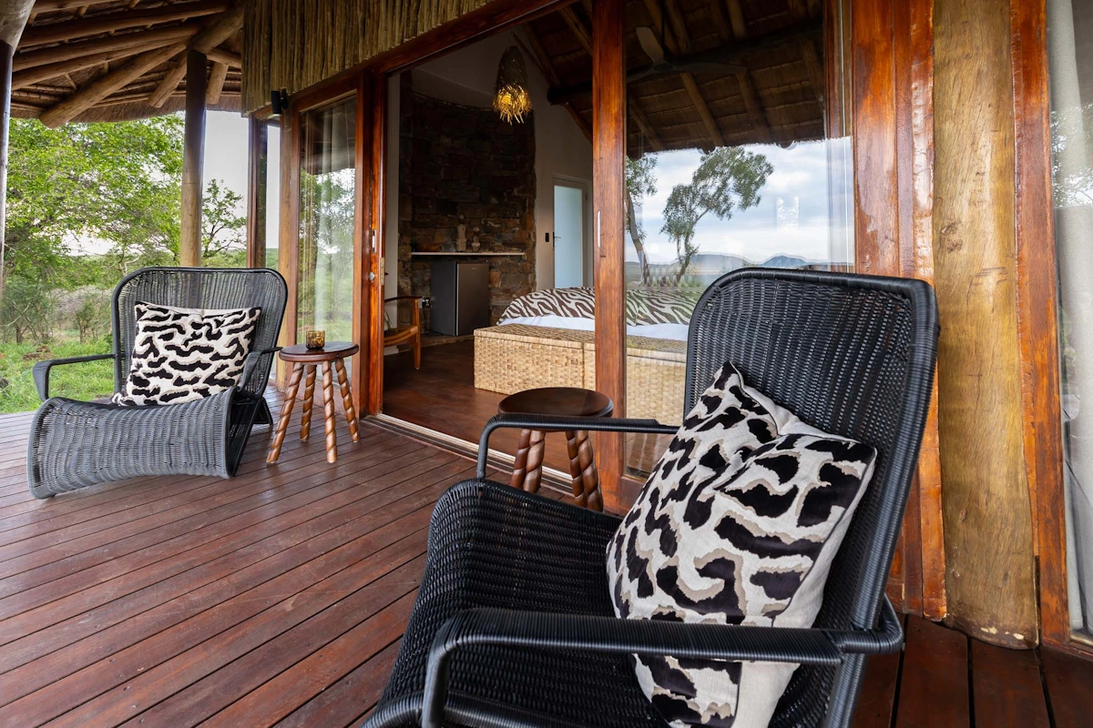 Buffalo Ridge Safari Lodge kamer balkon.webp