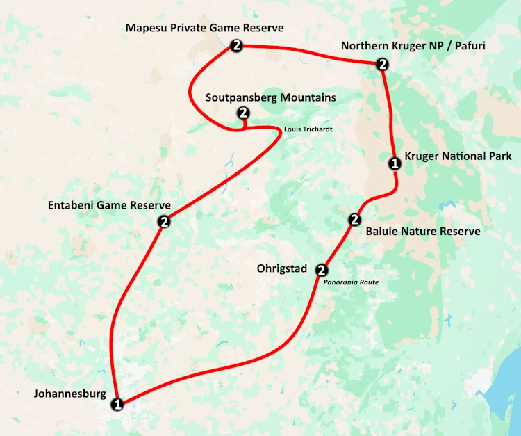 Autoreis Zuid Afrika De wildparken van Limpopo.webp