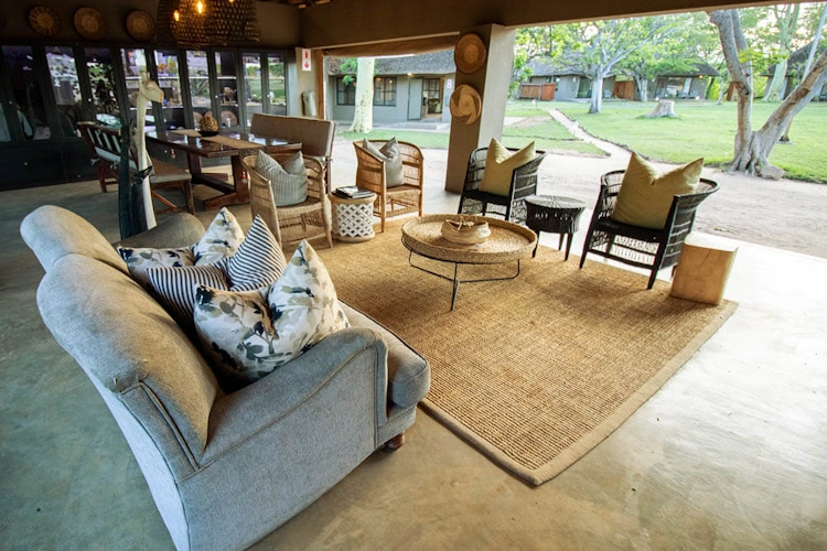 Xanatseni Private Camp lounge.webp