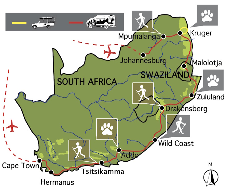 de hoogtepunten van zuid-afrika kaartje 2026.jpg