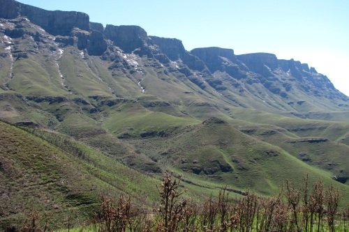 Klik op de afbeelding voor een vergroting Drakensbergen