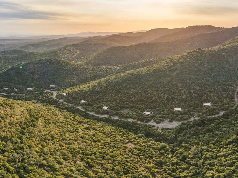 AfriCamps Addo overzicht vanuit de lucht.webp